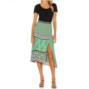 Alice + Olivia Midi Revolve Nanette Skirt